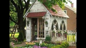 Красивые сараи для дачи