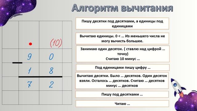 Математика. 2 класс. Сложение и вычитание двузначных чисел с переходом через разряд. смотреть онлайн