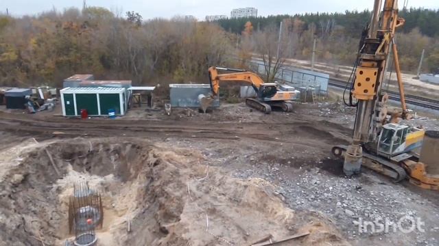 Советские сваи от старого моста| Как будут работать над жд путями | Остужева, Воронеж смотреть онлайн