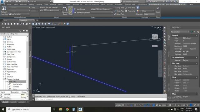 Create Pressure Network with different Elevations كيفية عمل مواسير علي مناسيب مختلفة смотреть онлайн