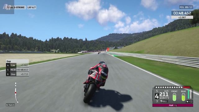 Jeremy McWilliams (2000) - MotoGP 20 Historical Gameplay (PC) смотреть онлайн