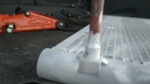 Свариваем(напылением) алюминий с медью