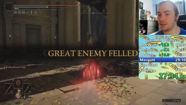 World Record Elden Ring Glitchless NG+ 7 53:57 Speedrun смотреть онлайн
