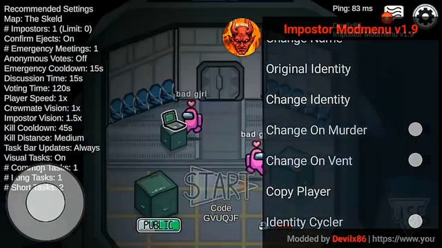 Among Us Mod Menu V2021.4.12 With 87 Features [ Free Chat & Free Change Name ]😍 Drone Camera!!!🔥🔥 смотреть онлайн
