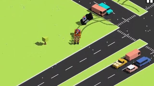 Обзор игры Smashy Road : Wanted смотреть онлайн
