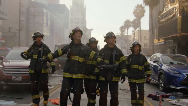 911 5x01 Sneak Peek Clip 1 "Panic" смотреть онлайн