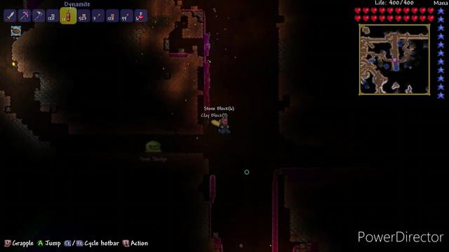 Destroying A Small Area I Might Use! Terraria