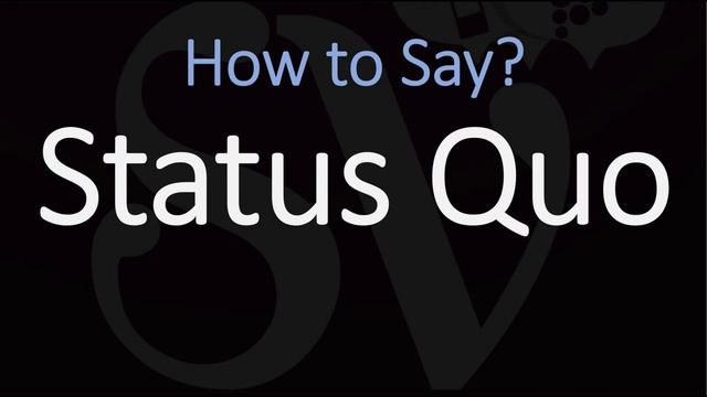 How to Pronounce Status Quo? (CORRECTLY) Meaning & Pronunciation смотреть онлайн