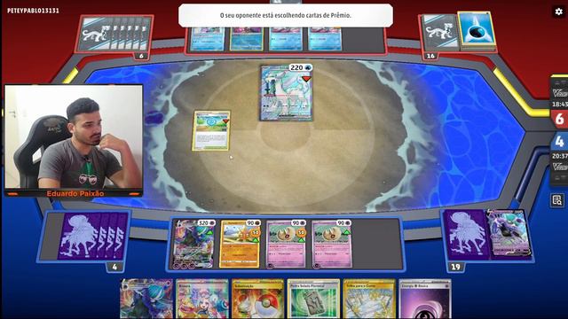 Tentando reviver Calyrex Shadow Rider V-Max! | Gameplay Pokémon TCG Live смотреть онлайн