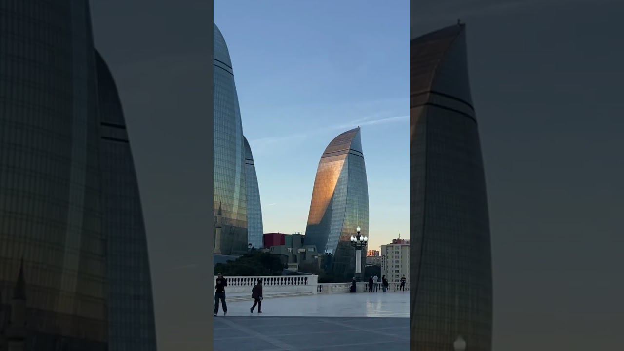 Нагорный парк в Баку. Смотровая площадка. Вечный огонь. Пламенные башни. Часть 3(Highland Park.Baku) смотреть онлайн