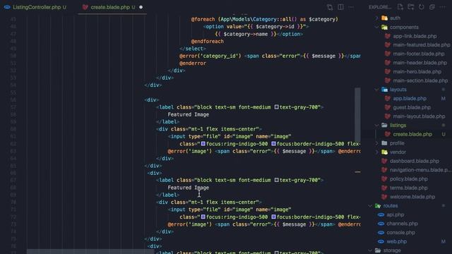 How to Make Classified Website with Laravel 8 - #19 Create Listings Form смотреть онлайн
