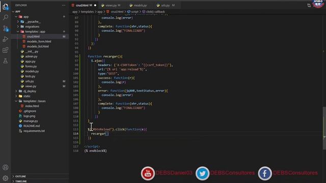 17 Cargar Todos los Registros ? CRUD - Tabla HTML a PostgreSQL con Django (Python ?) y jQuery ? смотреть онлайн