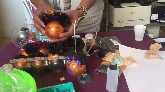 Supplies you’ll need to make Black Girl Magic Ornaments. Part 1 смотреть онлайн
