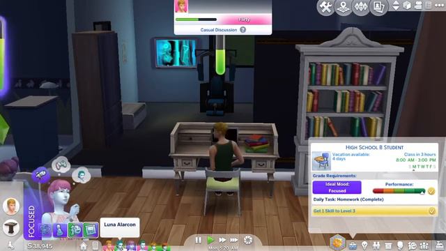 Sims 4: Get to Work Doctor, Part 21 - Movie Night смотреть онлайн