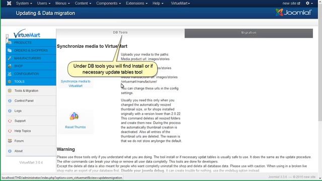 VirtueMart 3.x. How To Use "Install Or If Necessary Update Tables" Tool смотреть онлайн