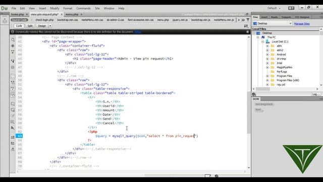 MLM(Multi Level Marketing) website using php part 13- admin view pin request смотреть онлайн