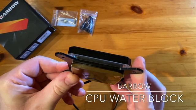 Quick unbox | Barrow CPU Water Block use for Intel LGA1150 1151 1155 1156 Socket | A-RGB Light | 4K смотреть онлайн