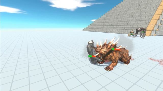 MUTANT PRIMATES Vs INFERNALS Tournament - Animal Revolt Battle Simulator