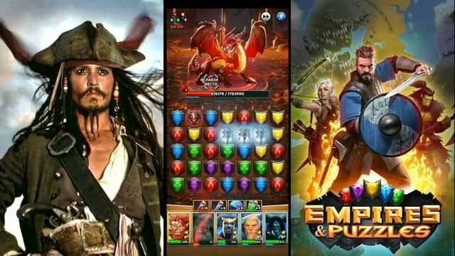Empires & Puzzles. Титан. Пылающий дракон! смотреть онлайн