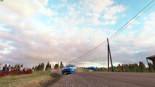 DiRT Rally - Finland - Subaru Impreza WRX STi 2011 - G29 Wheel смотреть онлайн