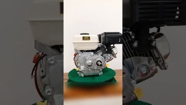 Gasoline engine, Yokohama 8.5HP. @azmachinery168 смотреть онлайн