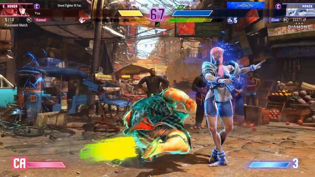 Street Fighter 6 Ranked Matches (E.Honda) смотреть онлайн