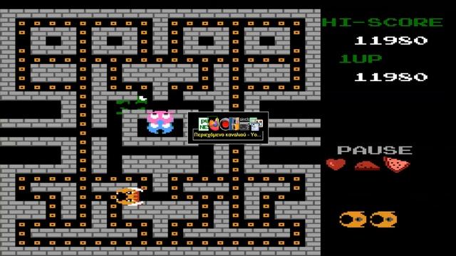 Maze Tussle Pac Man Championship Edition USA Europe Namco Museum Archives Vol1 NINTENDO NES PACMAN смотреть онлайн
