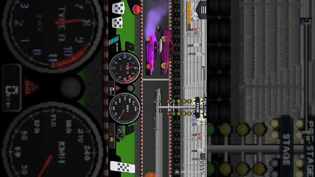 100lvl в игре Pixel Car Racing смотреть онлайн