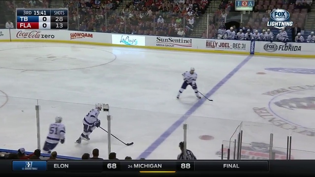NHL.2015-16. Tampa Bay Lightning - Florida Panthers. 2-3 тайм ( НХЛ 16-11-15 ) смотреть онлайн