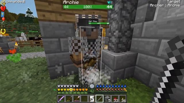 Training Combat NPCs  Minecraft Super Hostile Modpack  Ep 15