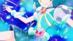 (4K Upscale) Star Twinkle Precure - Cure Milky Transformation