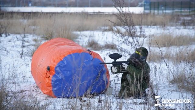Детский пейнтбол. Можно ли играть с детьми в пейнтбол зимой??? смотреть онлайн