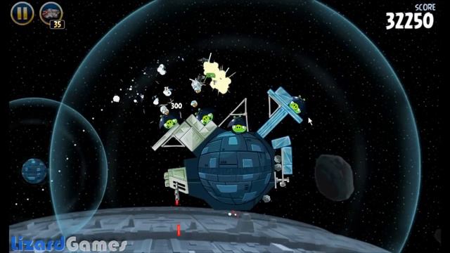 Angry Birds Star Wars - Death Star 2-34 - Walkthrough 3 Star смотреть онлайн
