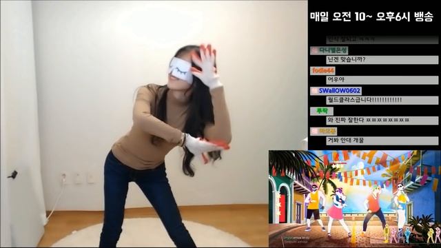 저댄하면 햇살살이지! 눈 가리고 메가스타! 【 햇살살의 저스트댄스 Just Dance Despacito 】 смотреть онлайн