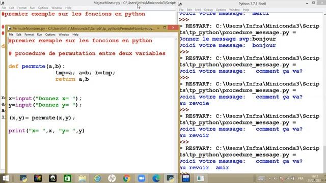 4- Les Procedures et Fonctions en Python смотреть онлайн
