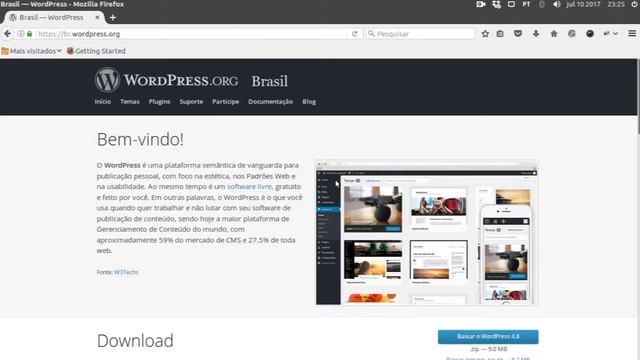 Como instalar o WORDPRESS смотреть онлайн