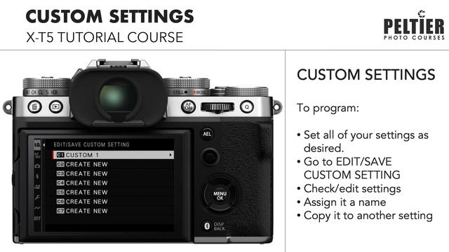 Fujifilm X-T5 Tutorial: Custom Settings & Controls смотреть онлайн