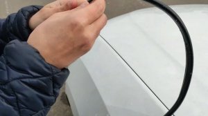 Устанавливаем уплотнитель лобового стекла на Renault Duster (Рено Дастер)