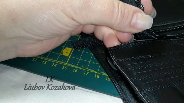 Как оформить концы молнии на сапоге (312)/Мастер Класс смотреть онлайн