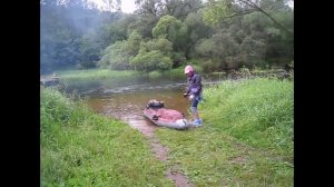 Сплав на байдарке Верея - Боровск. Часть 2