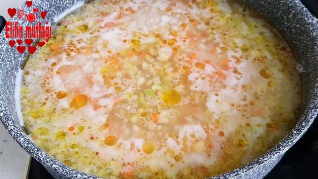 BURSA YÖRESİNE AİT BESLEYİCİ VE DOYURUCU MURADİYE ÇORBASI