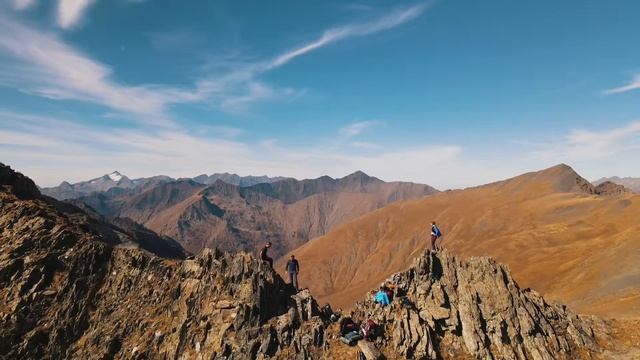 Красная Поляна. Перевал Мраморный, Перевал Строителей. Романтические горы. Осень в горах.