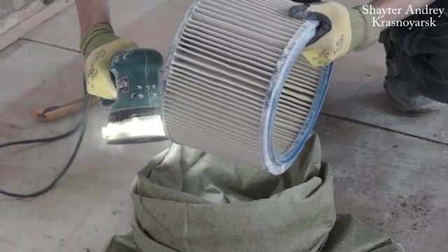 Строительный пылесос чистим фильтр за секунды. Шайтер Андрей! смотреть онлайн