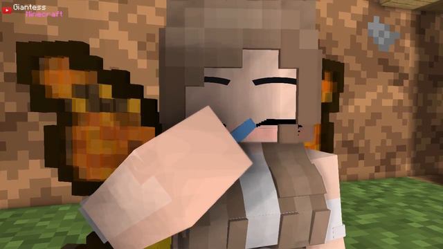 Giantess Fairy Minecraft Part 2 (Project) || Giantess Growth Minecraft #9 смотреть онлайн