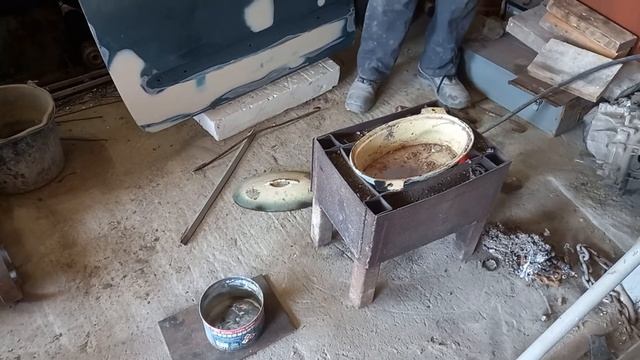 #КАК РАСПЛАВИТЬ алюминии В ДОМАШНИХ УСЛОВИЯХ ! смотреть онлайн