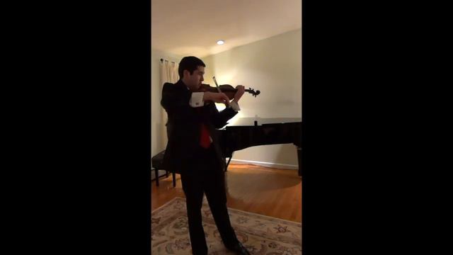 Elgar La Capricieuse - Nathaniel Robinson, violinist смотреть онлайн