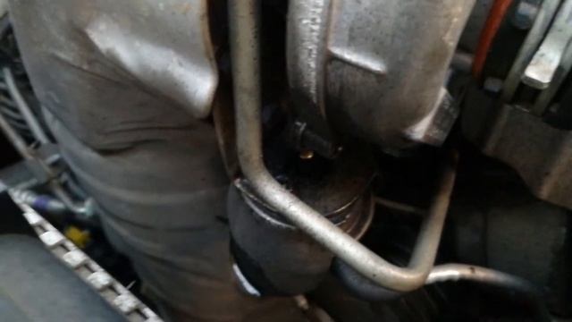 Масло под турбиной. 1.6 HDI смотреть онлайн