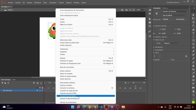 Phaser Js tutorial - Importar animaciones .json смотреть онлайн