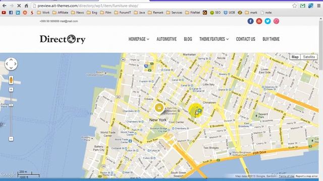Directory WordPress Theme смотреть онлайн