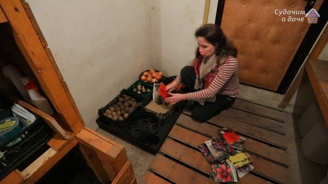 Как хранить корни и луковицы цветов зимой? смотреть онлайн